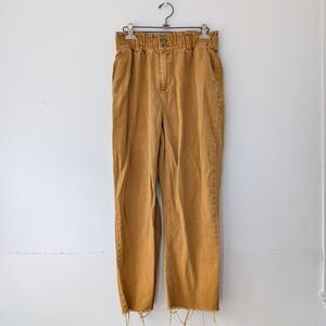 Vero Moda Women's Golden Ocre Pull-on Trousers ~ Size M